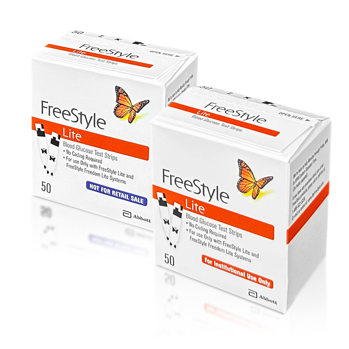Freestyle Lite 50ct Mail Order ("For Institutional Use Only" or "Not for retail sale")